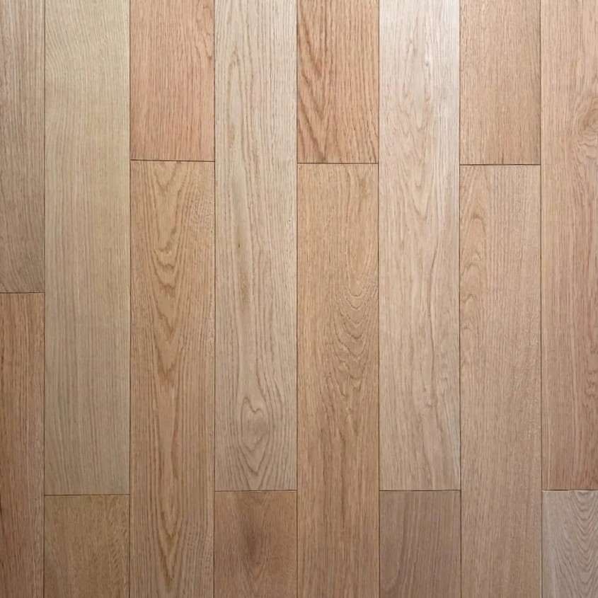 Natural Oak engineered flooring