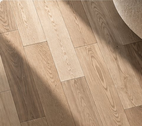 Bondia engineered oak floor in warm afternoon light